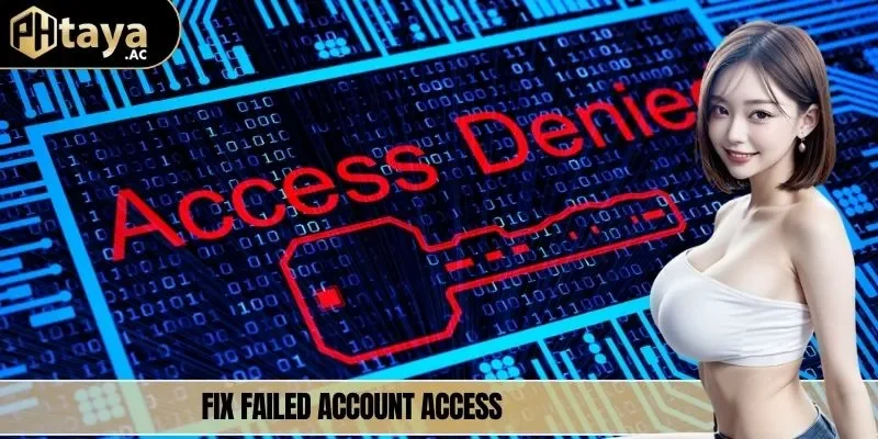 Fix failed account access